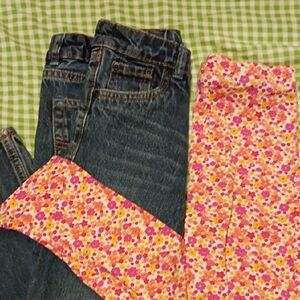 Leggings And Jean Combo